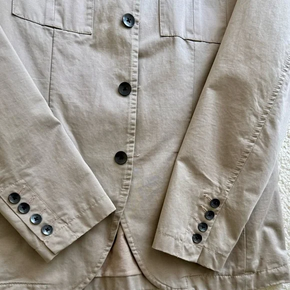 Kenneth Cole Reaction Khaki Safari Jacket - Picture 2 of 6